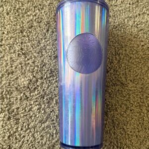 24 oz Starbucks Iridescent Blue Tumbler